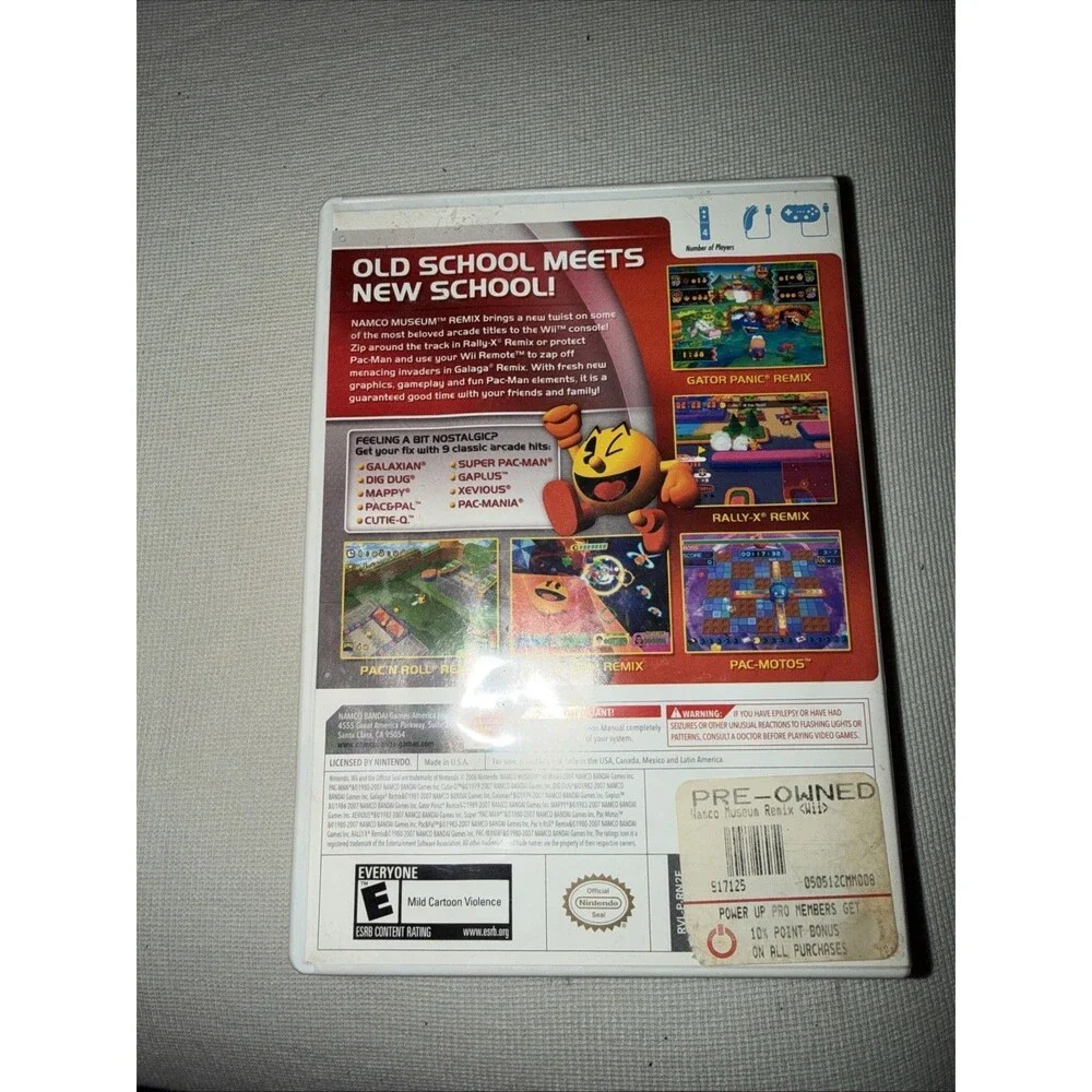 Namco Museum Remix - Nintendo Wii